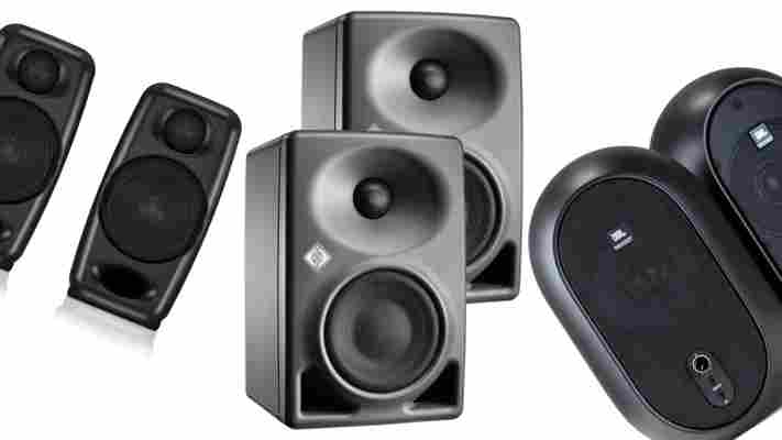 These 3 studio monitors are great speakers for a small desk