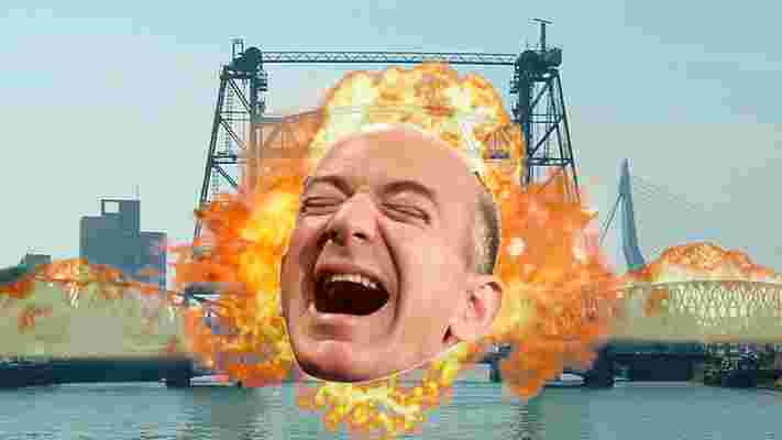 Good on Jeff Bezos for dismantling a historic bridge for his monster yacht