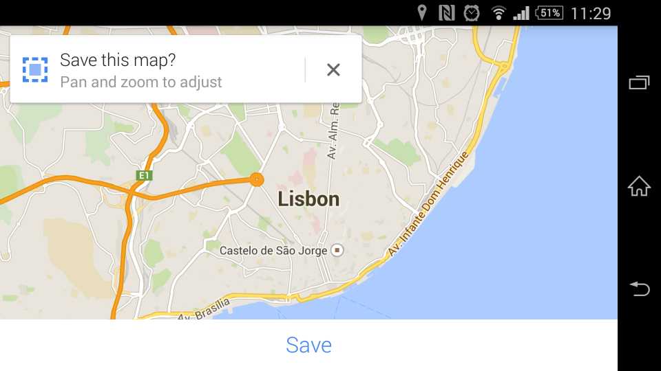 How to use Google Maps offline