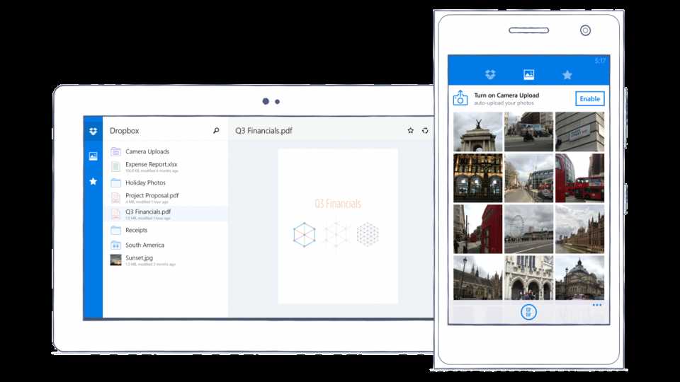 Dropbox arrives on Windows Phones and tablets