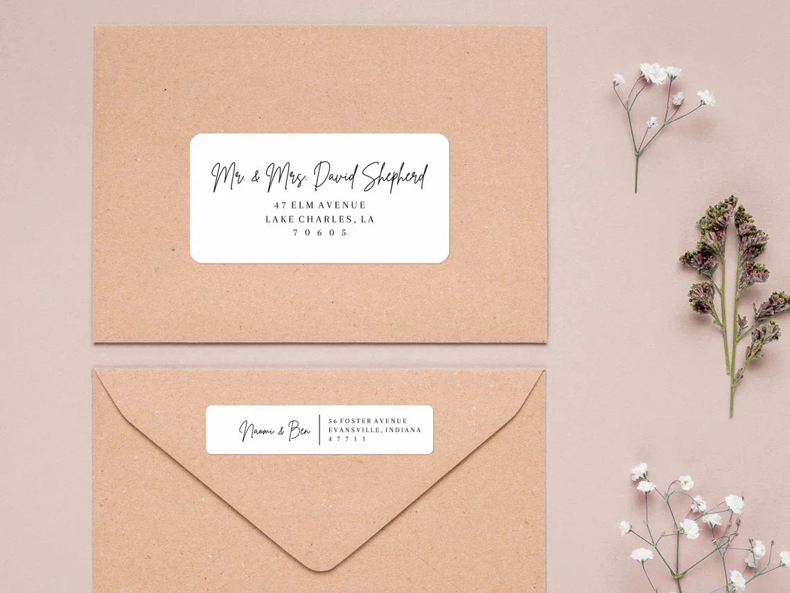 Step-by-Step Guide for Printing Address Labels for Wedding Invitations